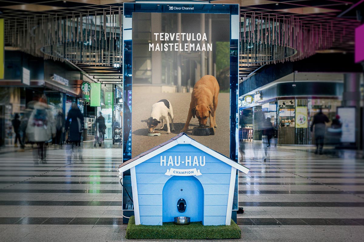 Hau-Hau Champion debuts AI-powered dog food vending machine in Finland